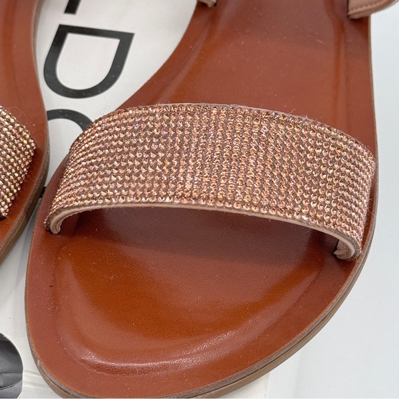 Aldo Women's Sparkling Sandals in Rose Gold - Picture 8 of 9